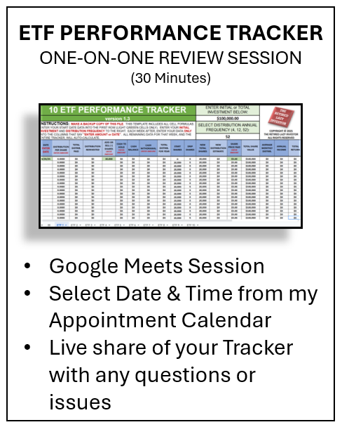 ETF TRACKER REVIEW SESSION (30 Minutes)